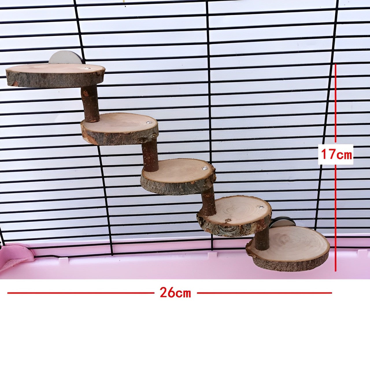 Escalera para jaulas