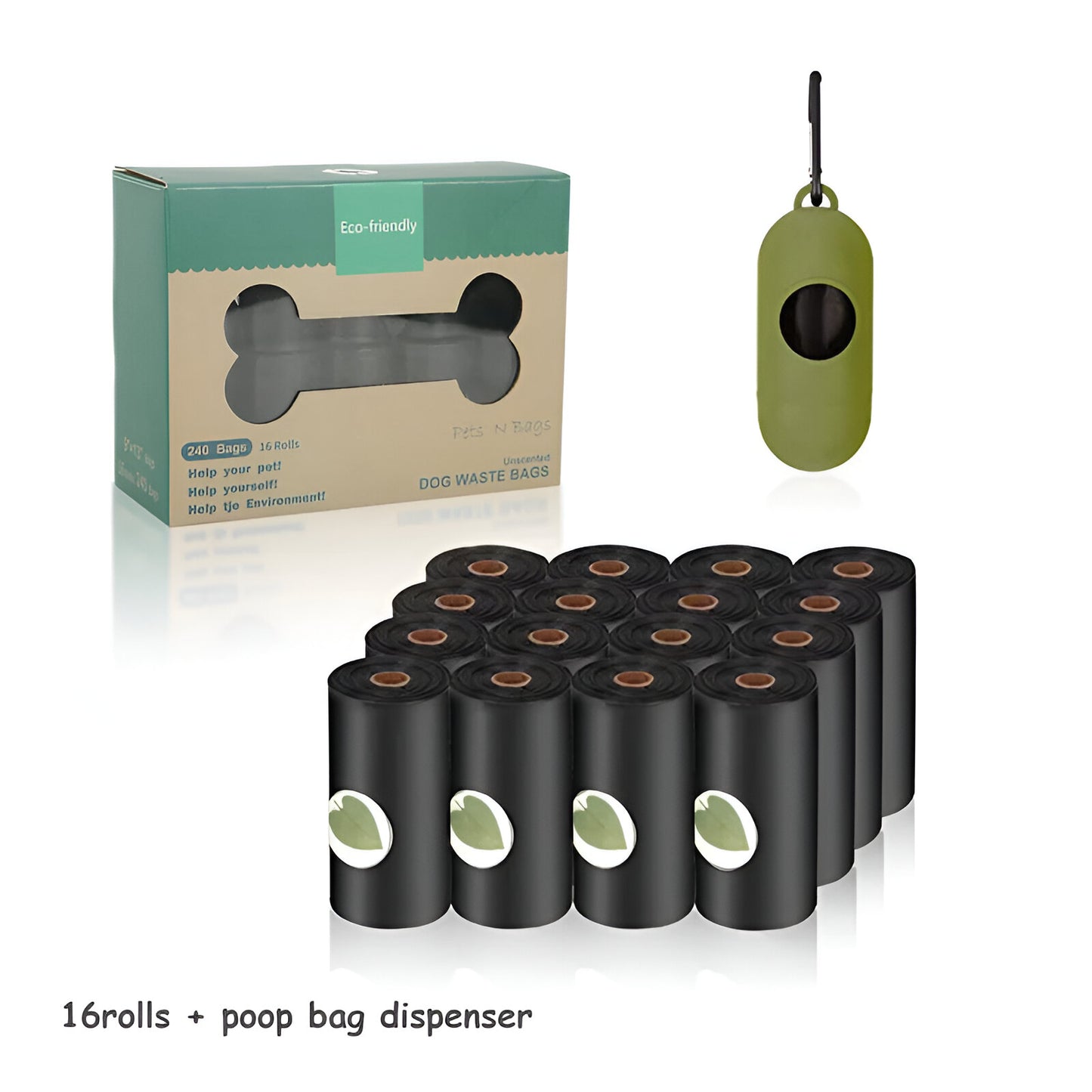 Dispensador de bolsas portátil