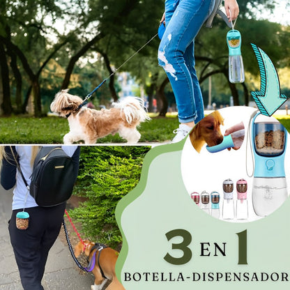 Botella Dispensador 3 en 1