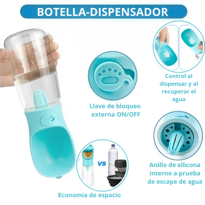 Botella Dispensador 3 en 1