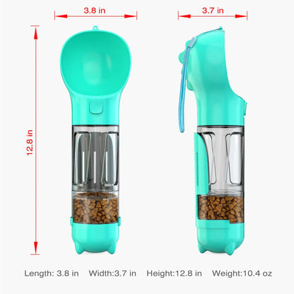 Botella dispensador 4 en 1